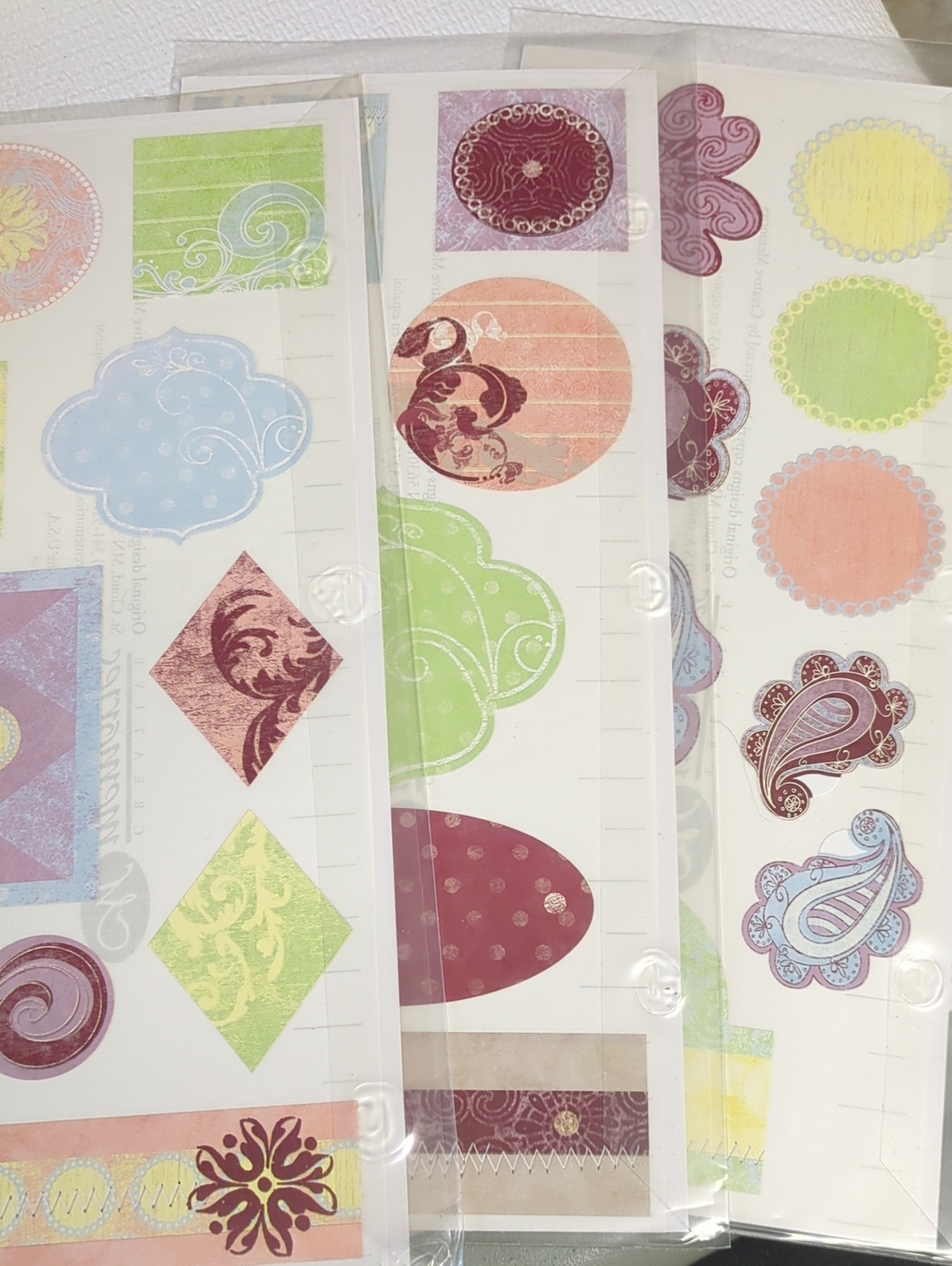 🏵️Creative Memories Jumbo Great Lengths - Pastel Designs I, II & III